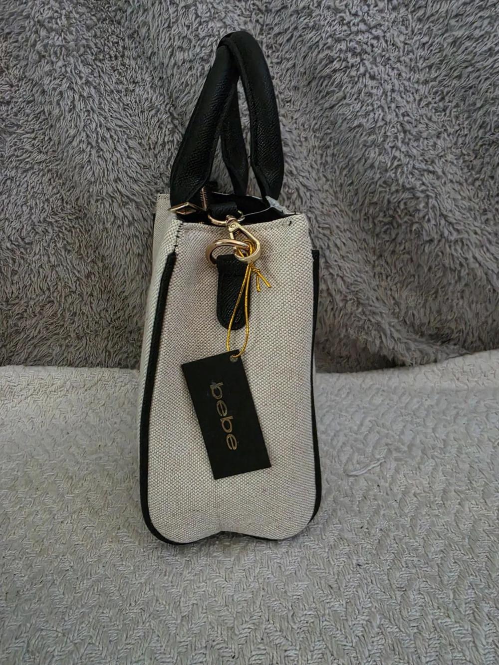 bebe canvas tote